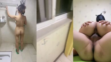 风骚的女友露脸洗干净了让小哥调教，全程露脸揉奶玩逼自己抠的满手淫水，69口交大鸡巴，激情上位无套抽插